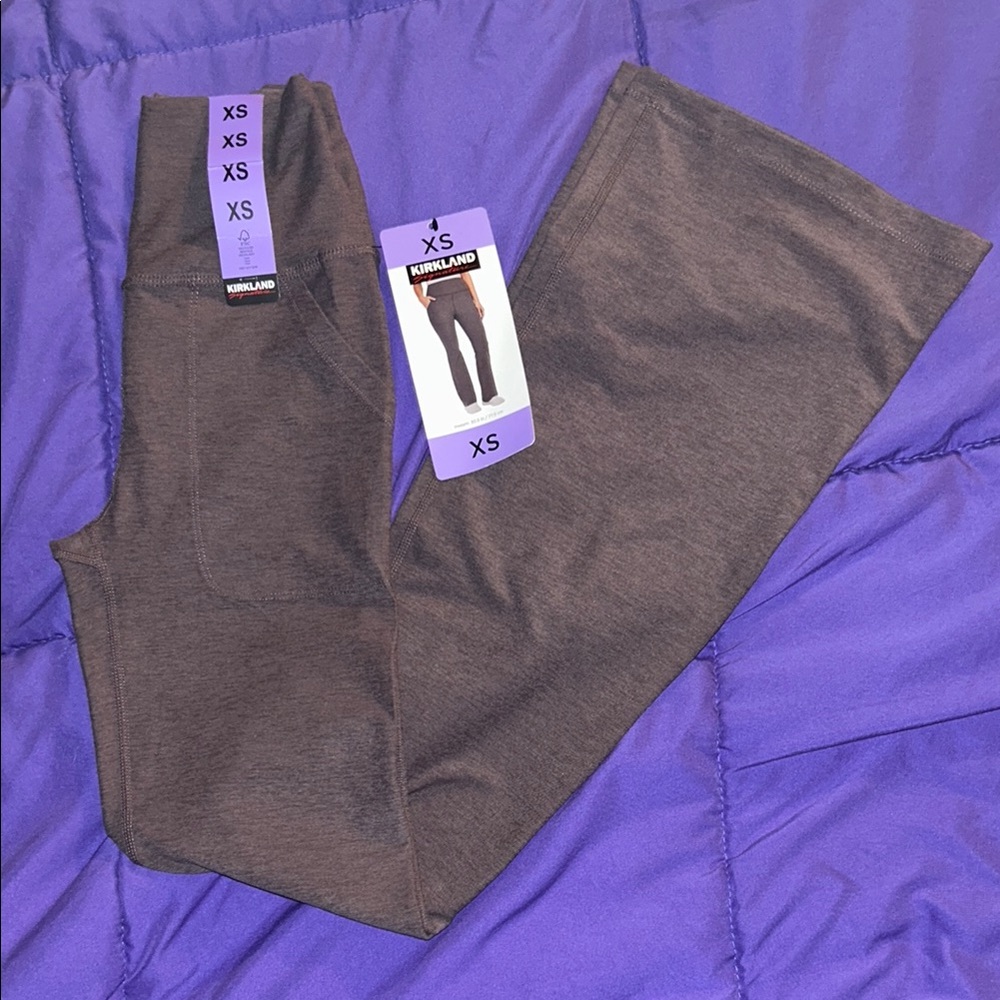 Kirkland Signature flare leggings